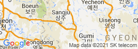 Sangju map